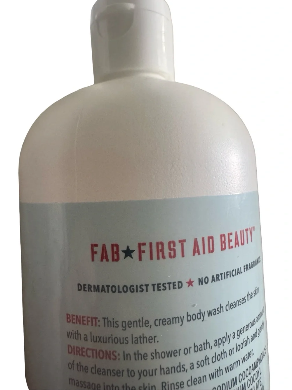 First Aid Beauty gentle body